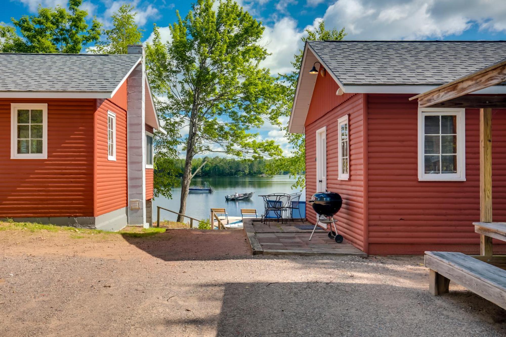 Oneida County Cabin With Private Dock And Rowboat! Villa Harshaw Kültér fotó